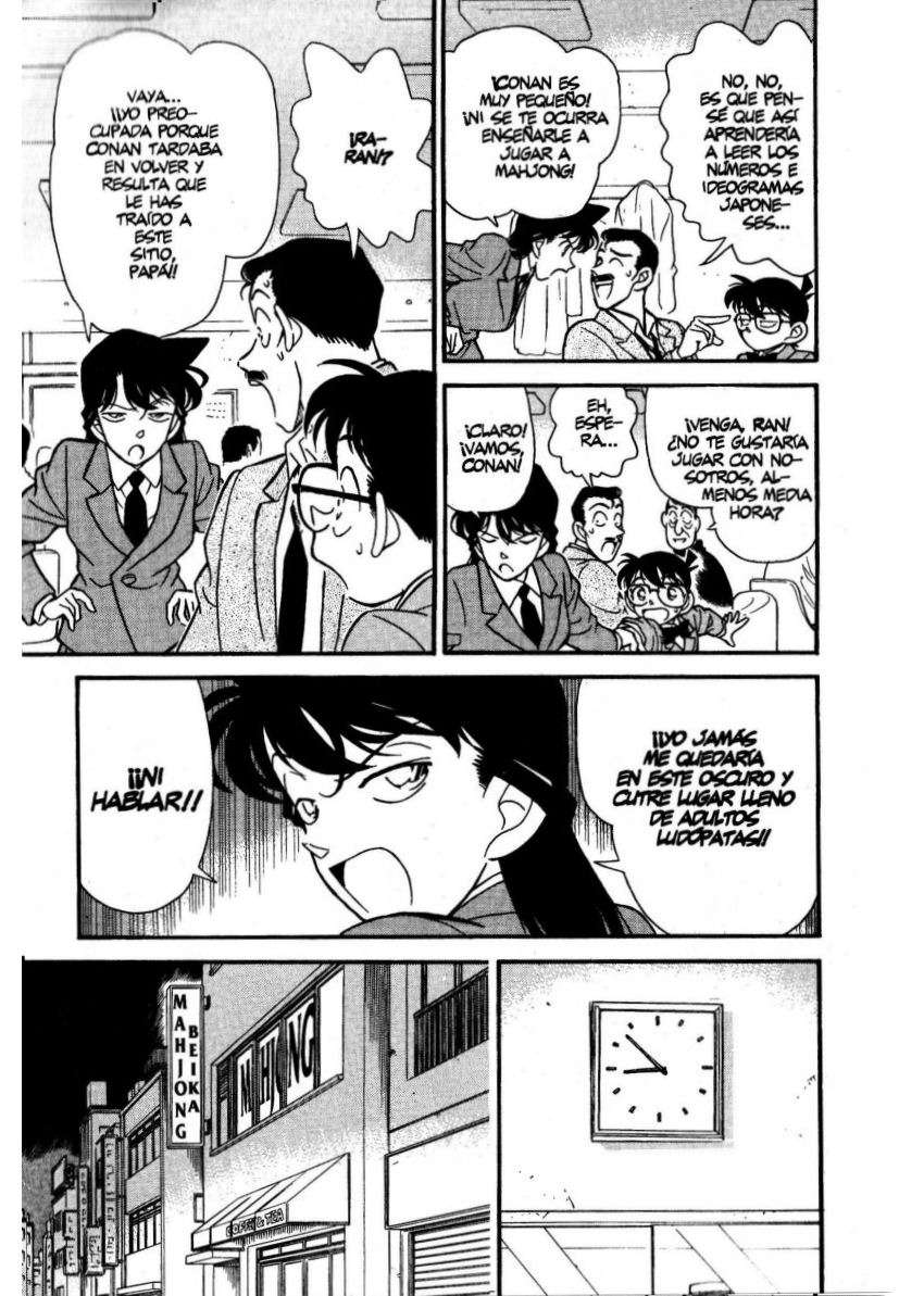 Detective Conan Capitulo 147: ¿¡Se chupa el dedo!? página 6