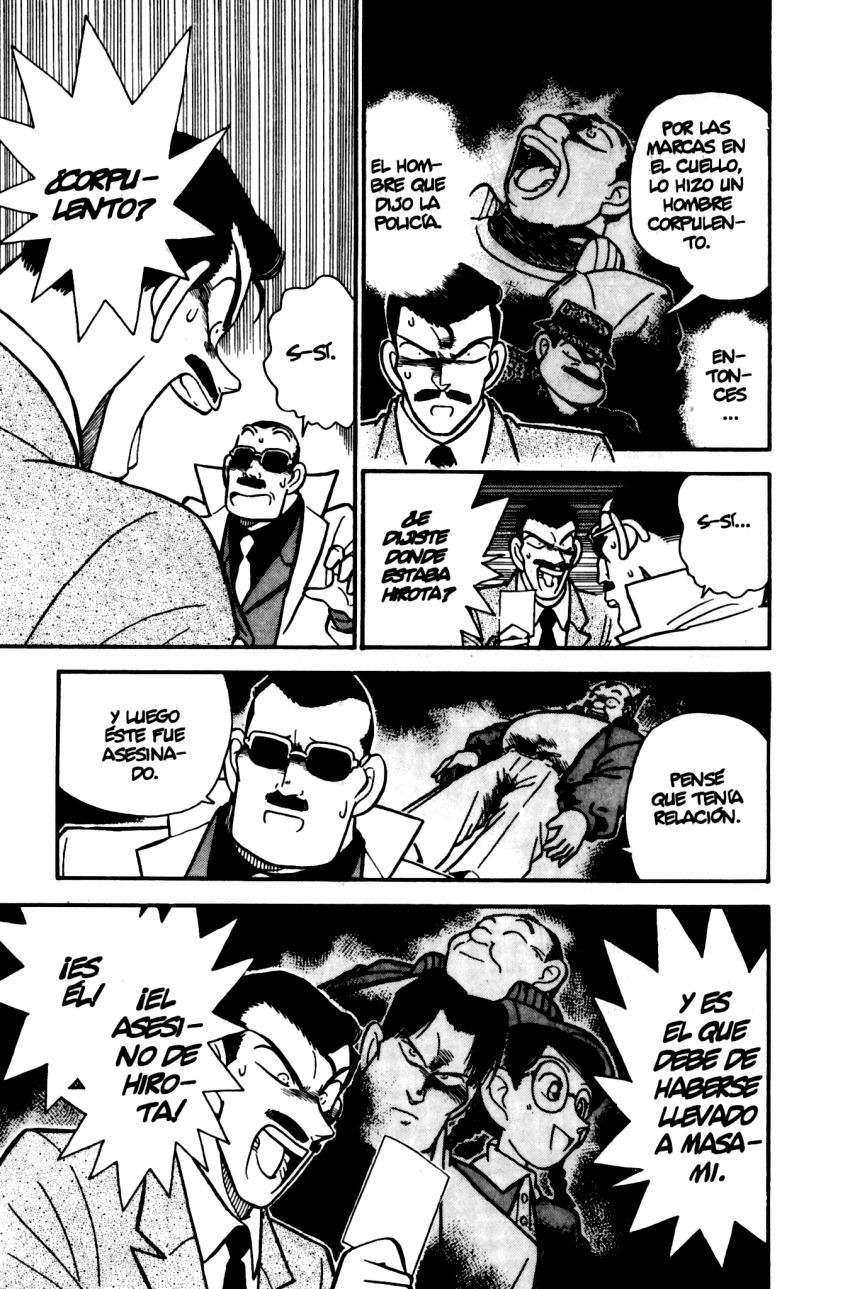 Detective Conan Capitulo 15: La búsqueda del hombre corpulento página 6
