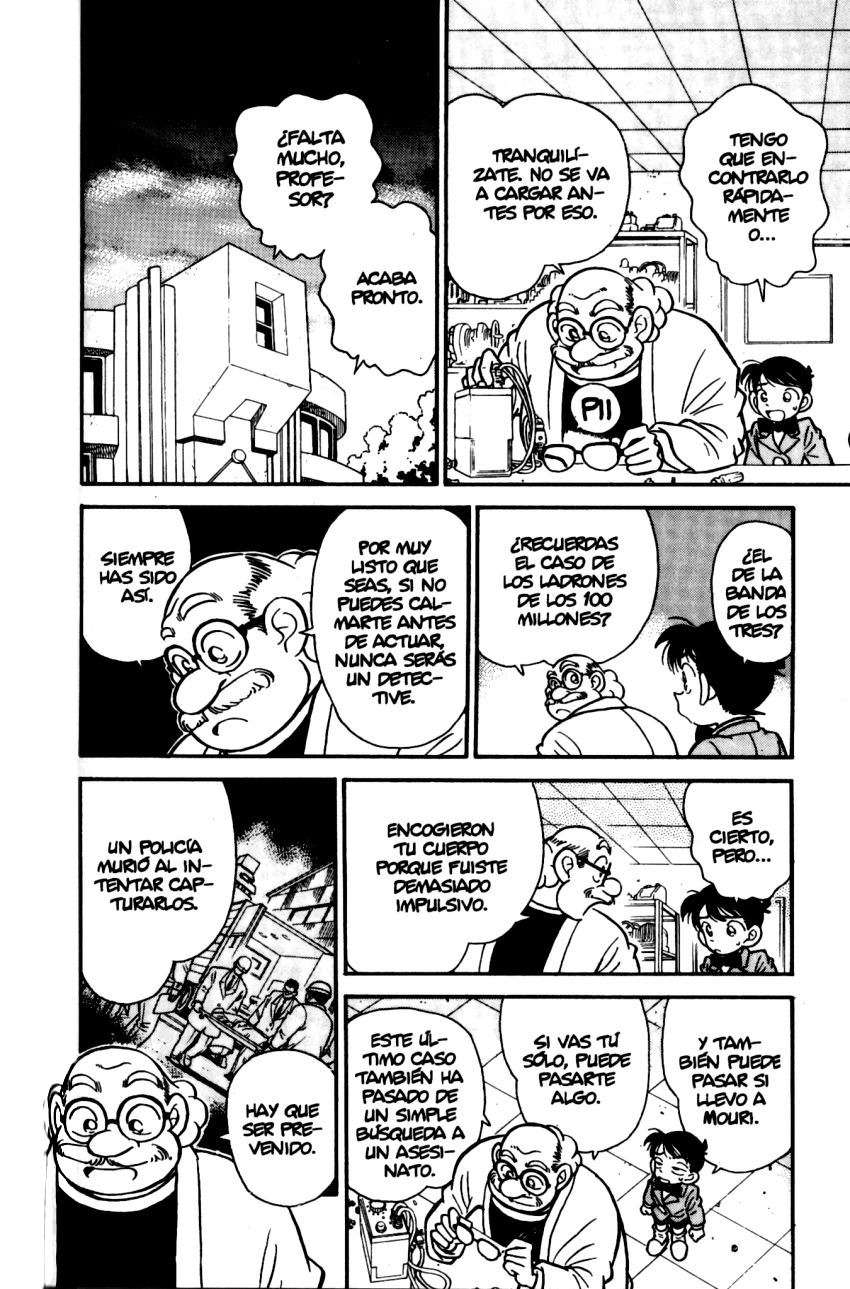 Detective Conan Capitulo 15: La búsqueda del hombre corpulento página 9
