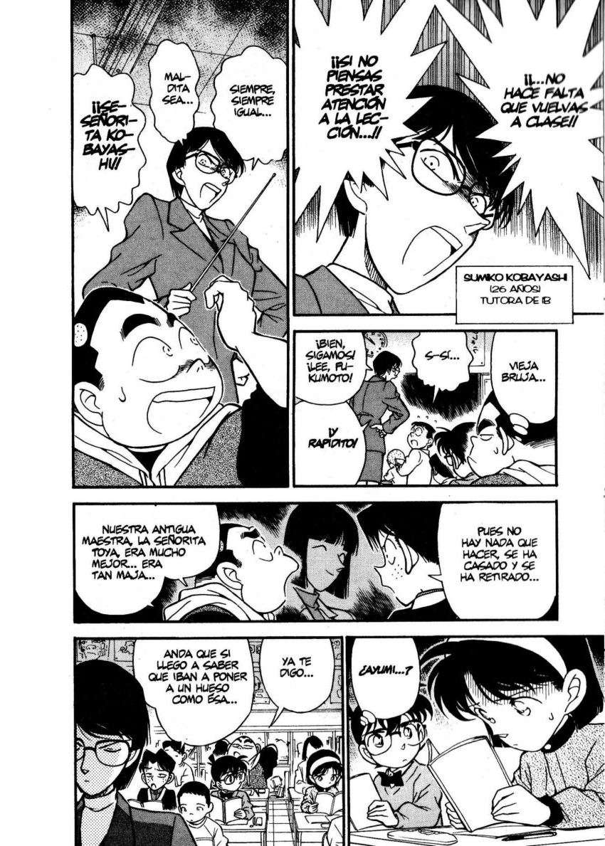 Detective Conan Capitulo 154: Misterio en el colegio página 5