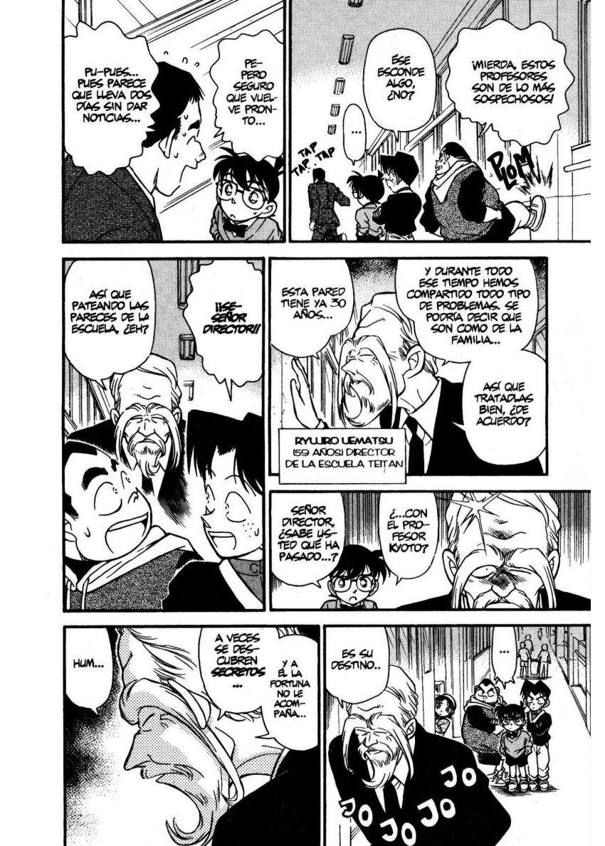 Detective Conan Capitulo 154: Misterio en el colegio página 9