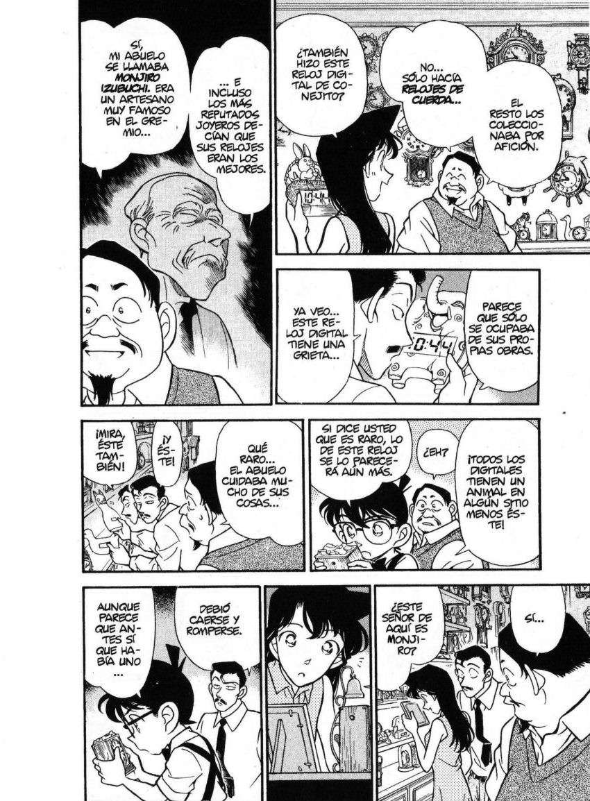 Detective Conan Capitulo 167: El reloj página 7