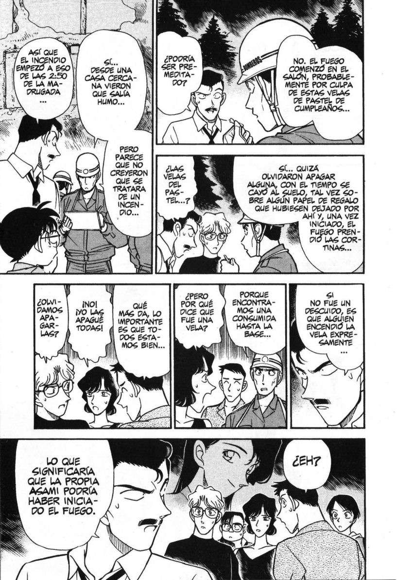 Detective Conan Capitulo 174: Una realidad ardiente página 10