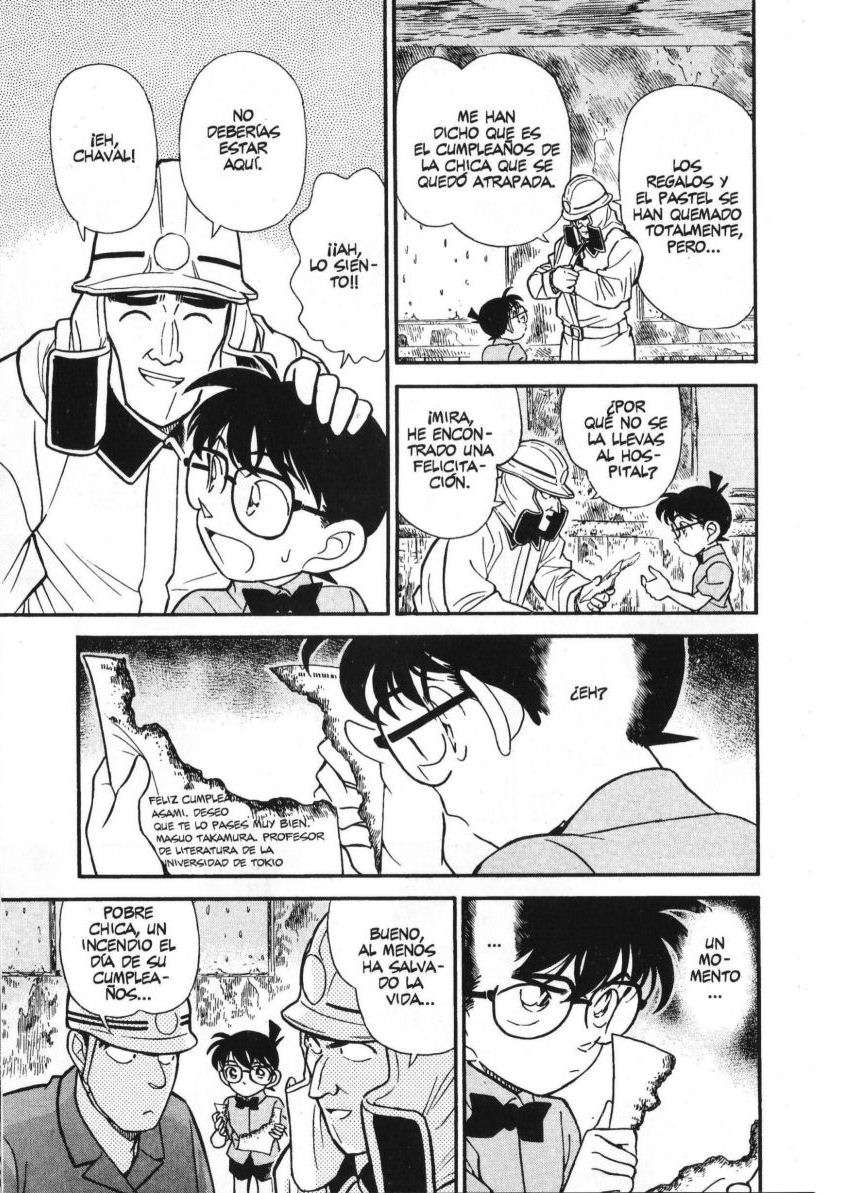 Detective Conan Capitulo 174: Una realidad ardiente página 14