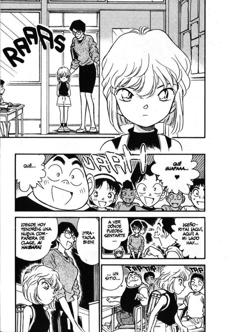 Detective Conan Capitulo 176: La nueva alumna página 4