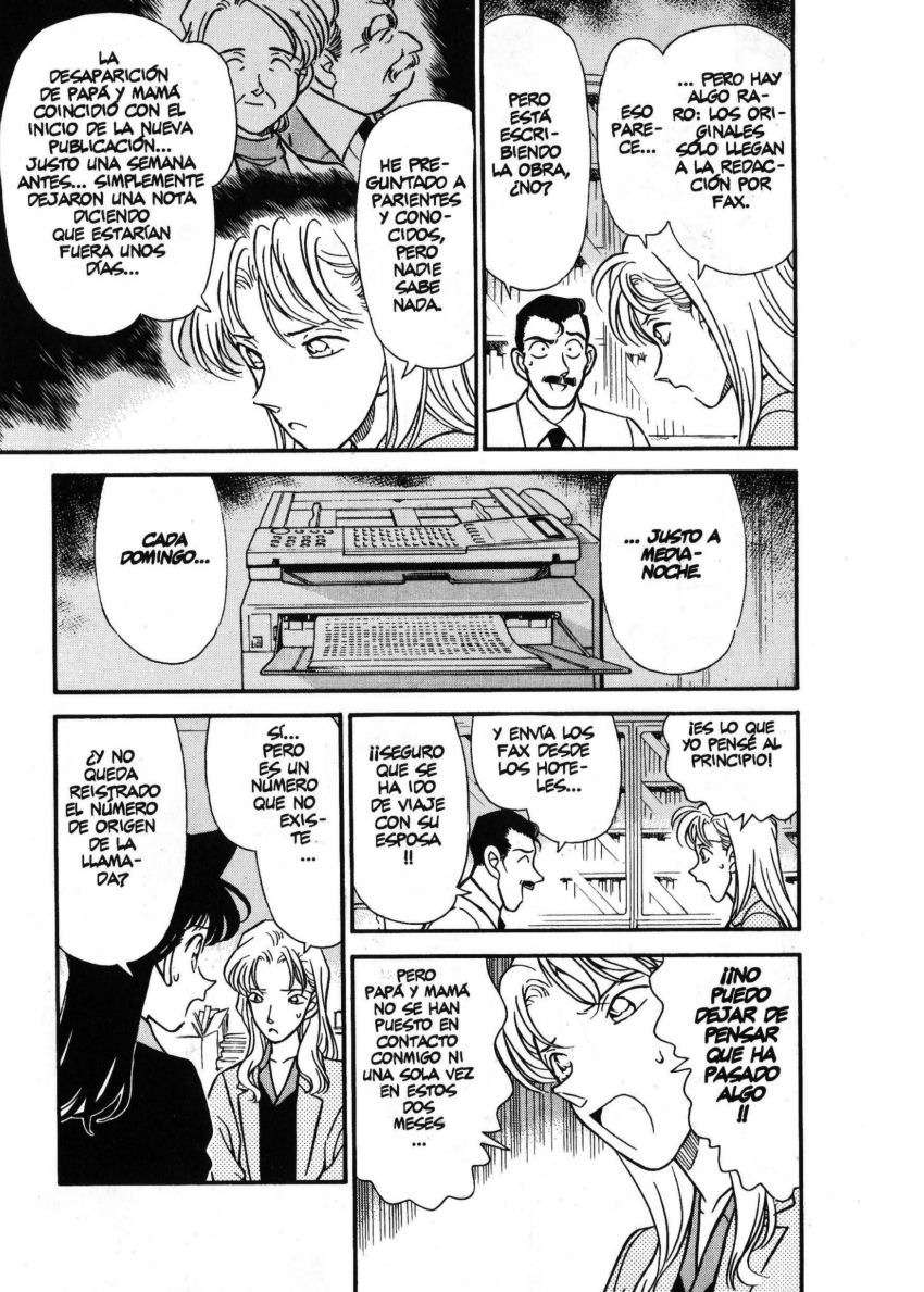 Detective Conan Capitulo 182: El escritor desaparecido página 8