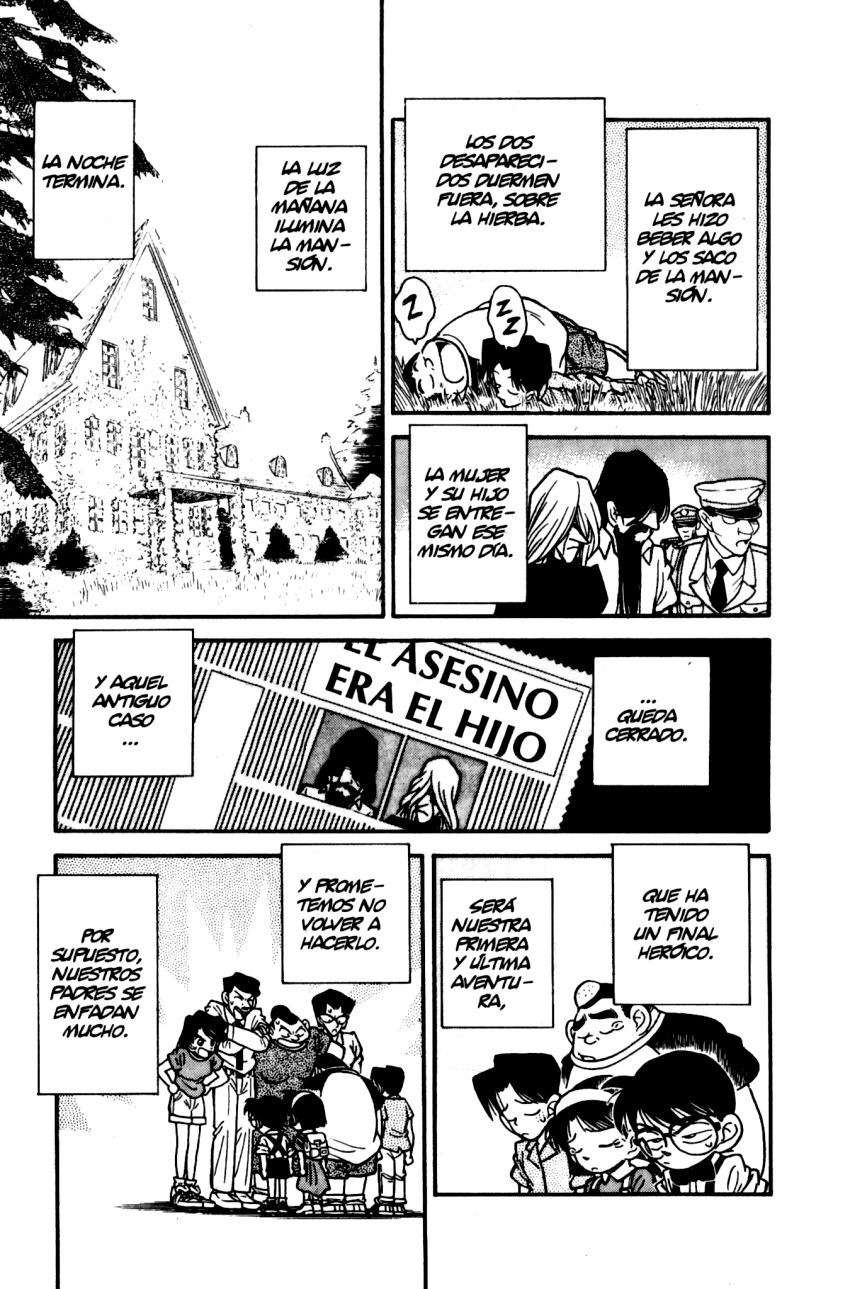 Detective Conan Capitulo 19: La pesadilla del sótano página 16
