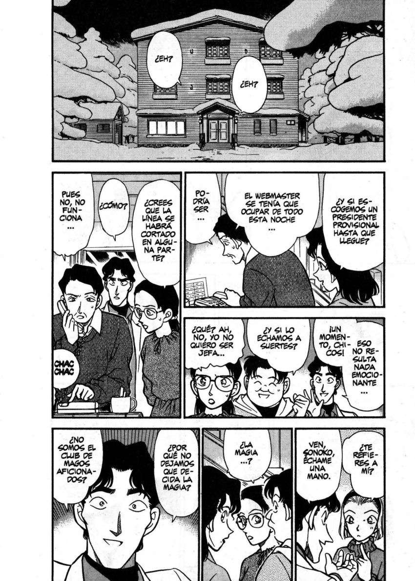Detective Conan Capitulo 193: Sobre un manto de nieve pura… página 5