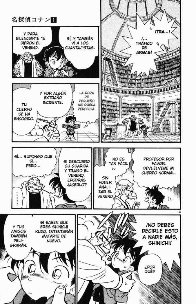 Detective Conan Capitulo 2: Un detective rejuvenecido página 11