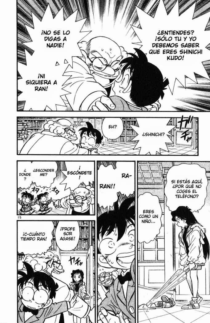 Detective Conan Capitulo 2: Un detective rejuvenecido página 12