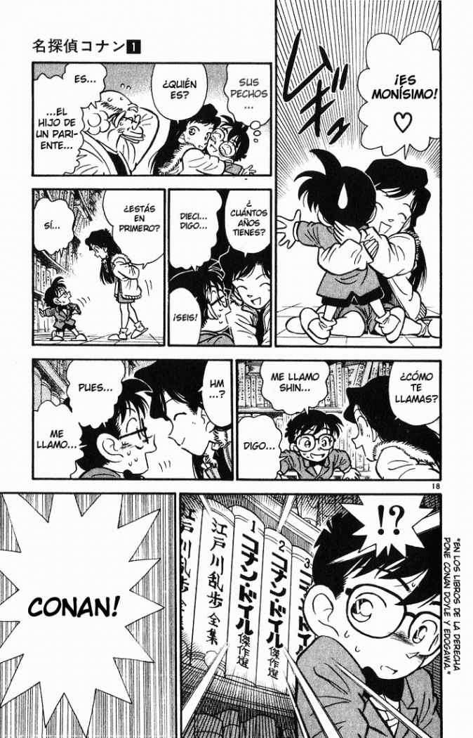 Detective Conan Capitulo 2: Un detective rejuvenecido página 15