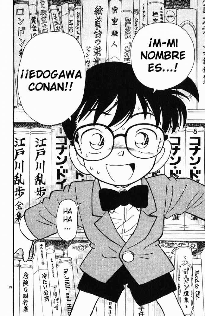 Detective Conan Capitulo 2: Un detective rejuvenecido página 16