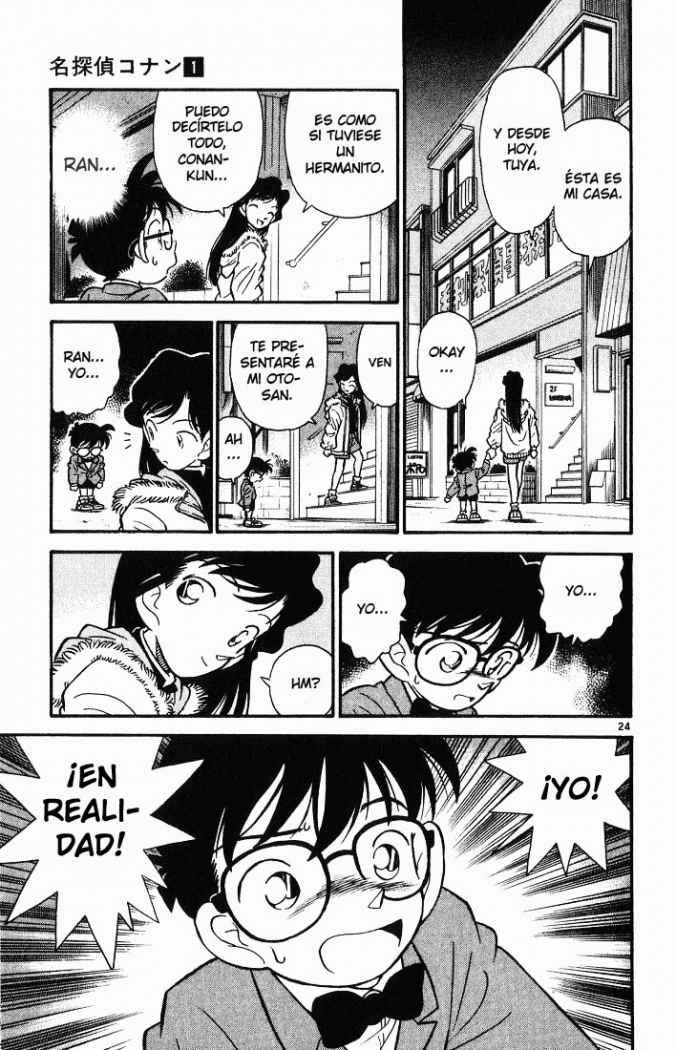 Detective Conan Capitulo 2: Un detective rejuvenecido página 20