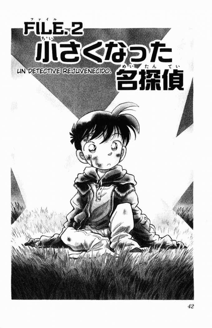 Detective Conan Capitulo 2: Un detective rejuvenecido página 3