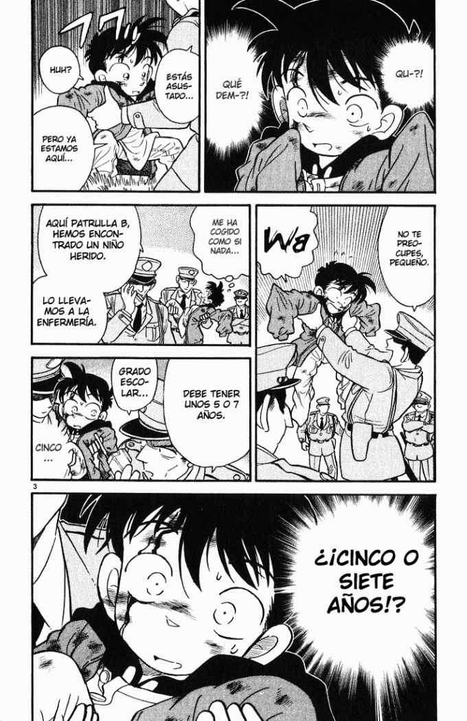 Detective Conan Capitulo 2: Un detective rejuvenecido página 5