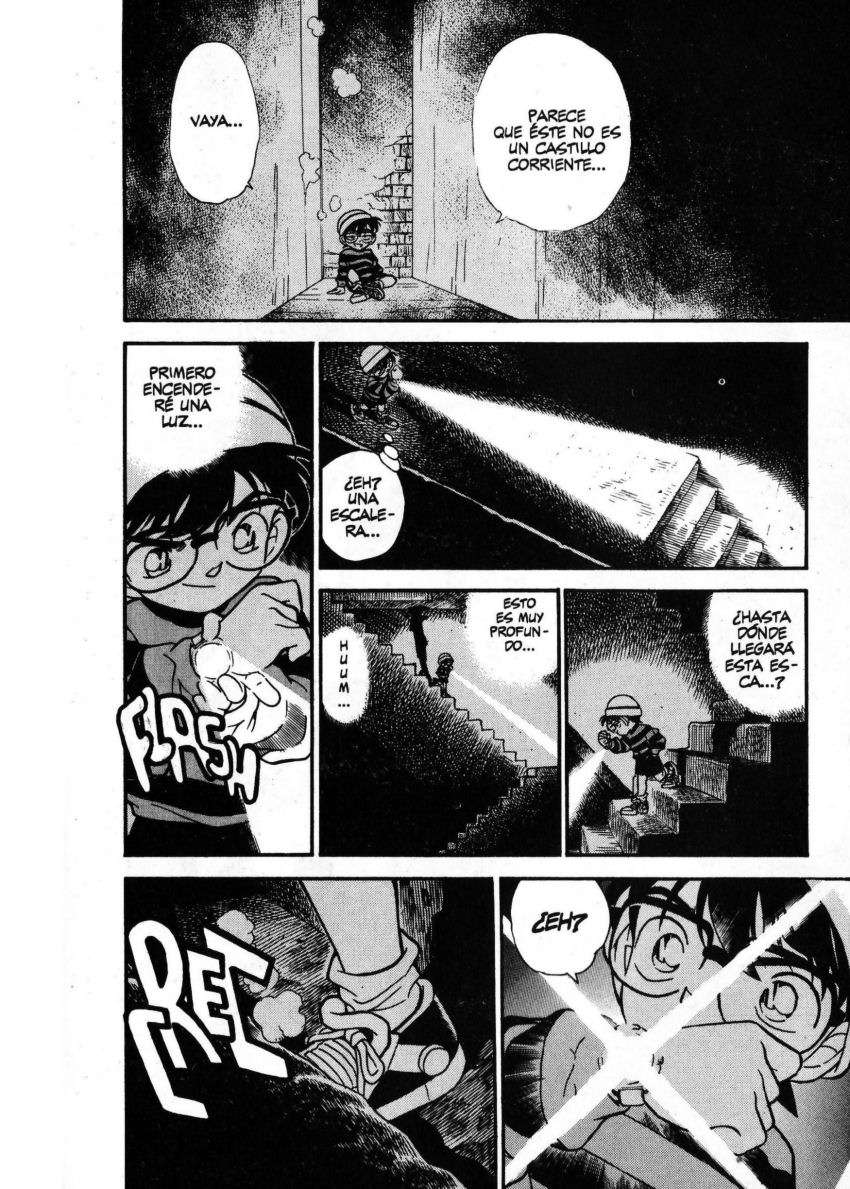 Detective Conan Capitulo 200: Aventura en el viejo castillo página 14