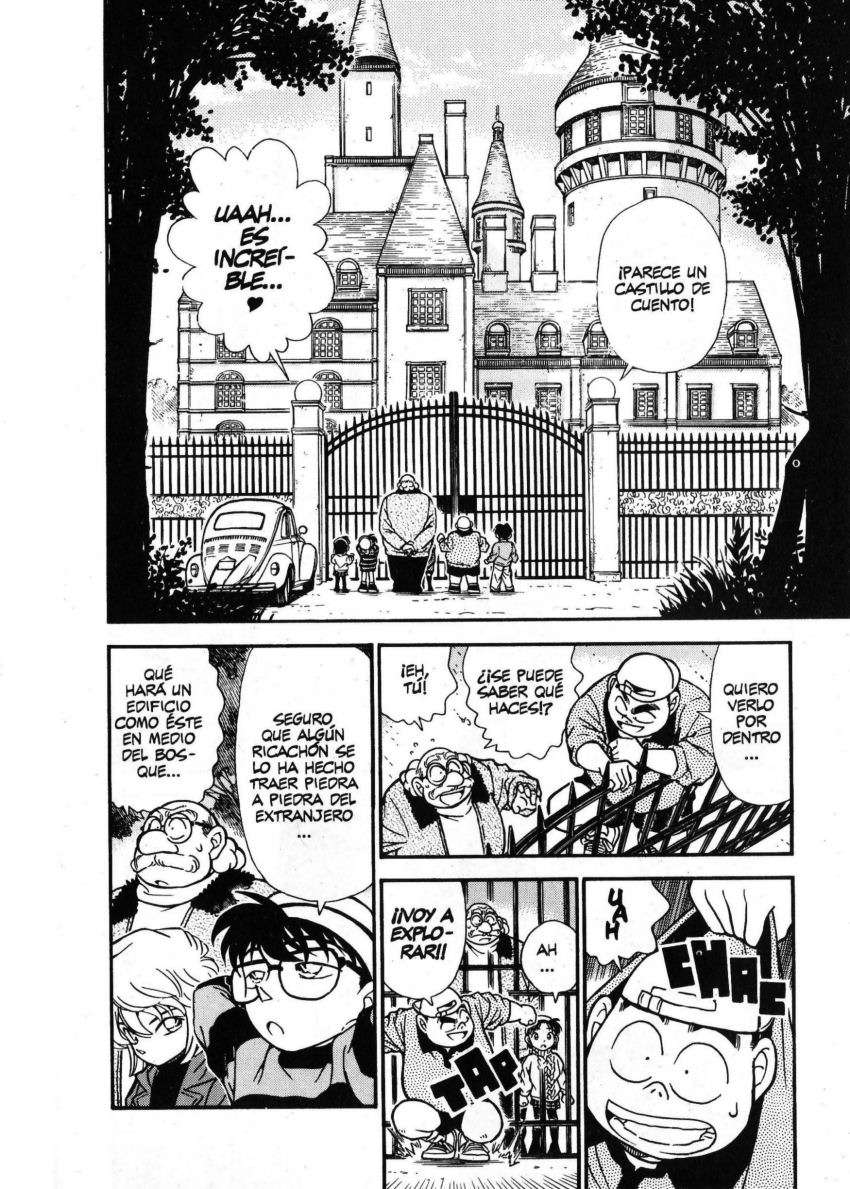 Detective Conan Capitulo 200: Aventura en el viejo castillo página 2