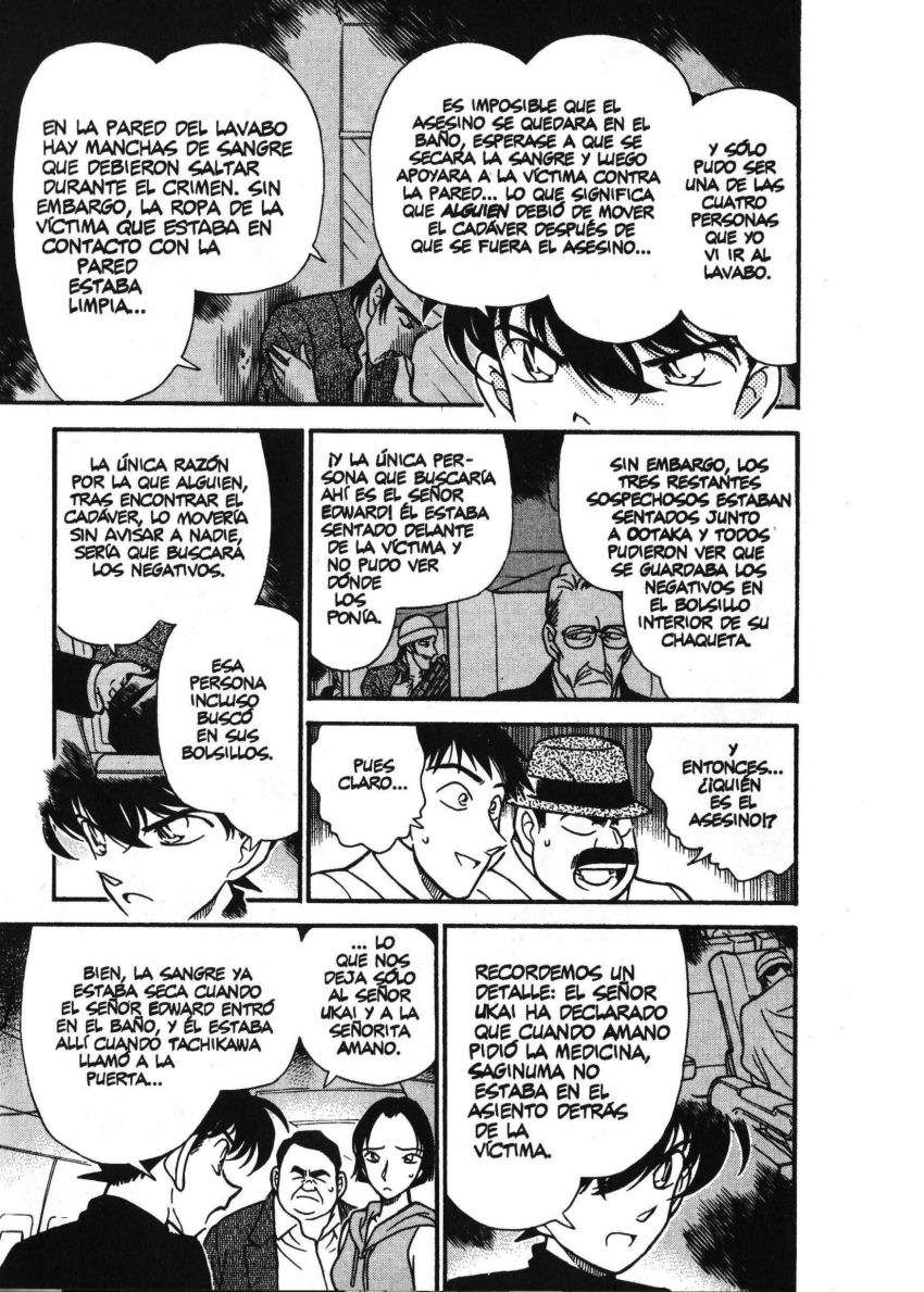 Detective Conan Capitulo 207: Un secreto escondido en su pecho página 8