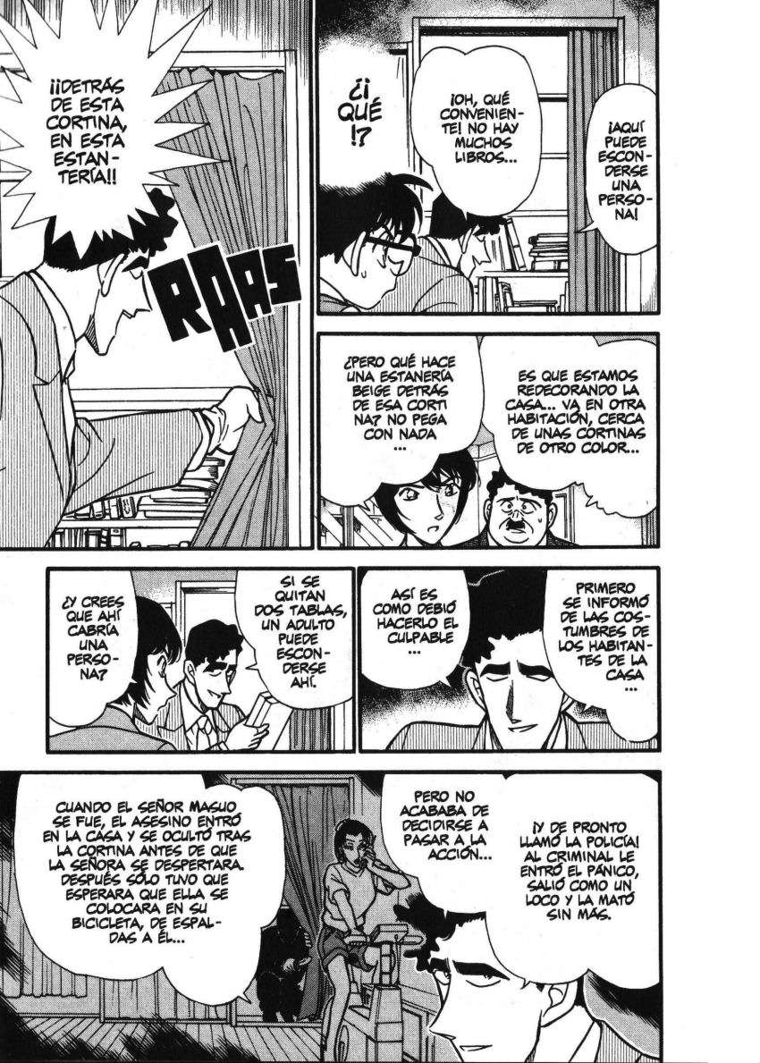 Detective Conan Capitulo 209: La deducción del inspector página 10