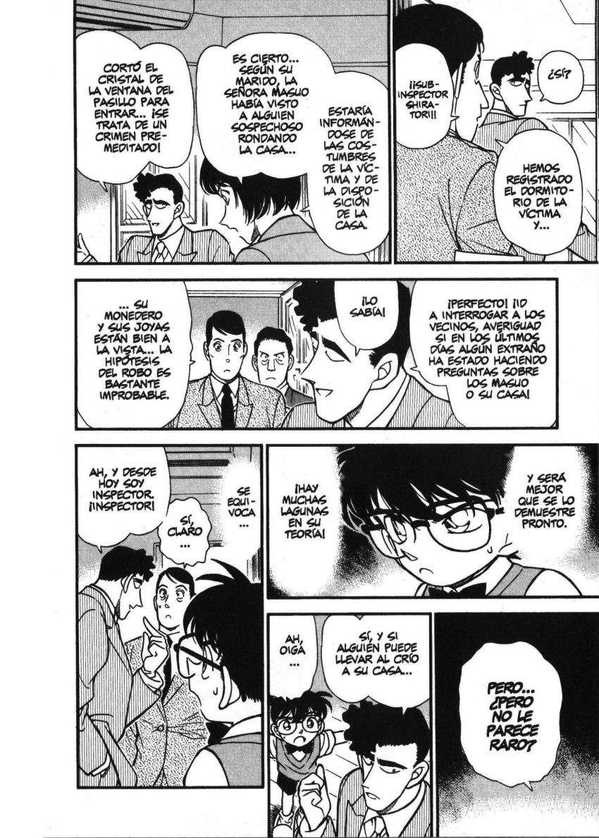 Detective Conan Capitulo 209: La deducción del inspector página 11