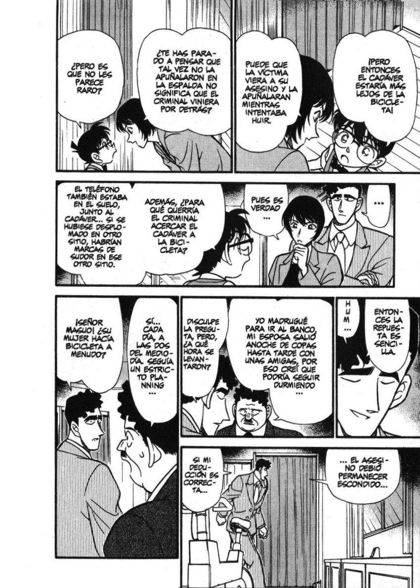Detective Conan Capitulo 209: La deducción del inspector página 9