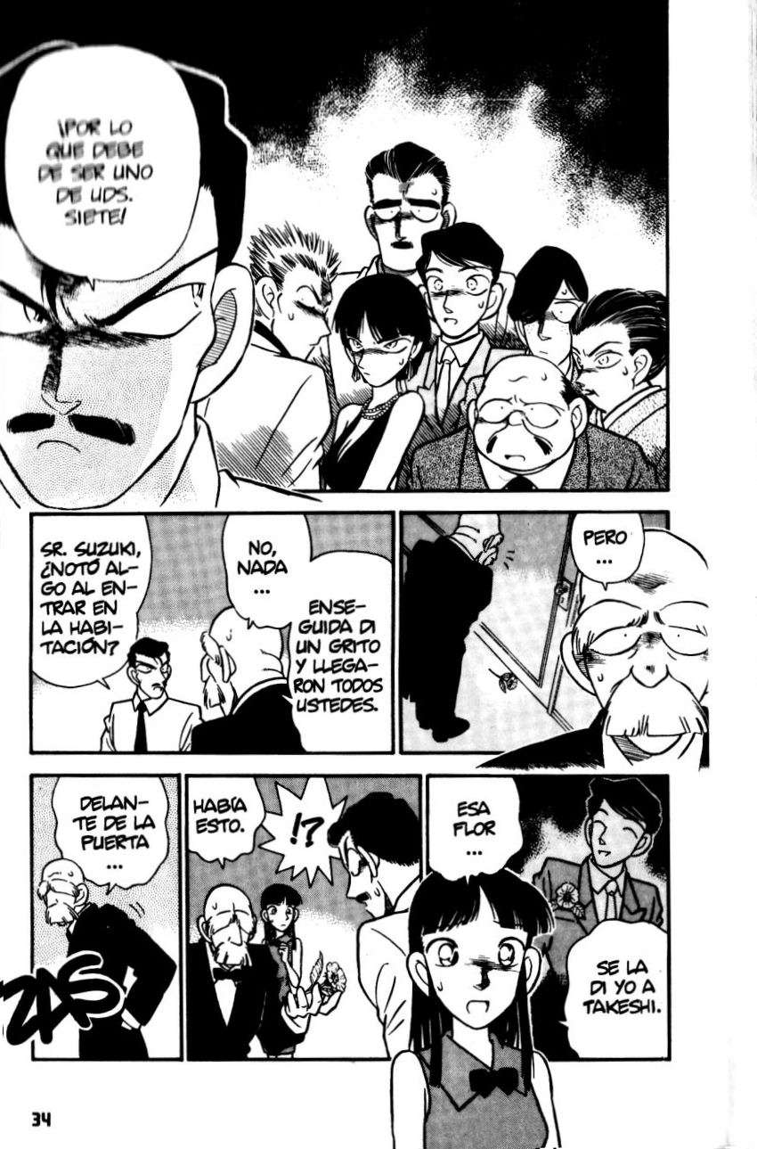 Detective Conan Capitulo 21: El misterio de la habitación cerrada página 12