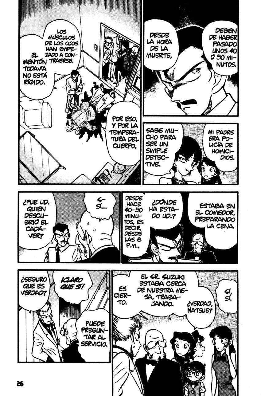 Detective Conan Capitulo 21: El misterio de la habitación cerrada página 4