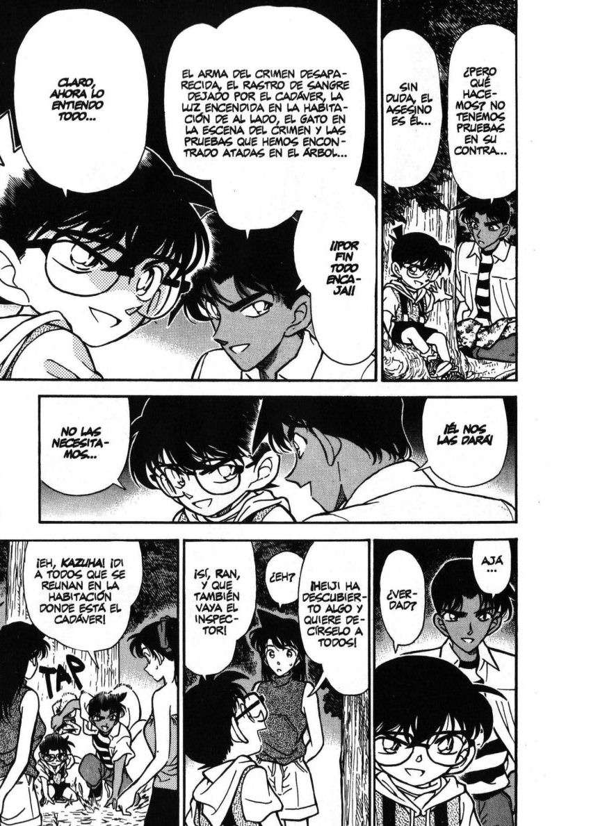 Detective Conan Capitulo 213: La prueba… página 14