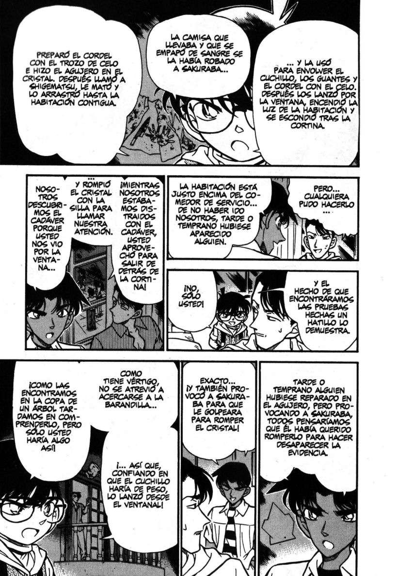 Detective Conan Capitulo 214: Y la trampa se cierra… página 14
