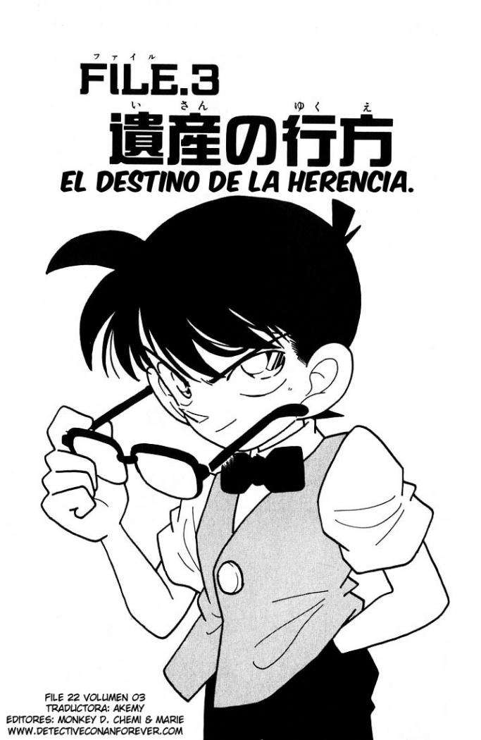 Detective Conan Capitulo 22: El destino de la herencia página 2