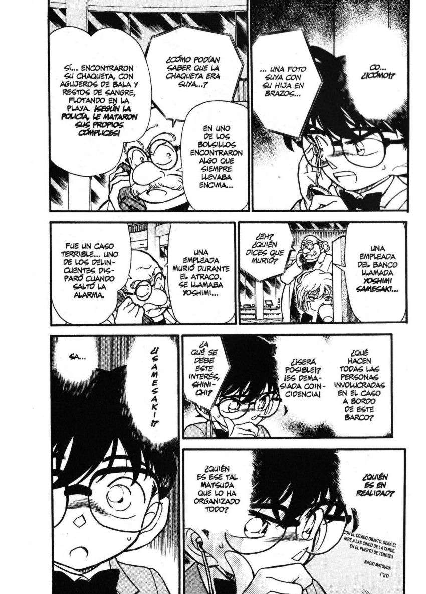 Detective Conan Capitulo 228: Desaparecido en aguas turbulentas… página 11