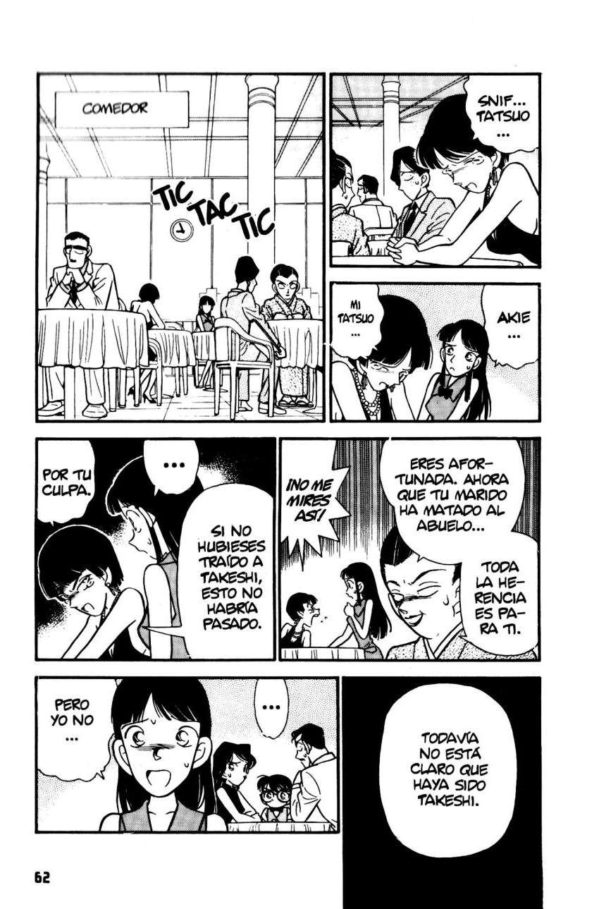 Detective Conan Capitulo 23: Muerte en la familia página 6