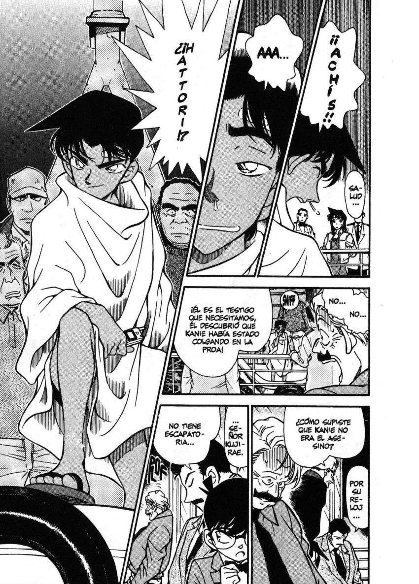 Detective Conan Capitulo 230: Un testigo resucitado página 14