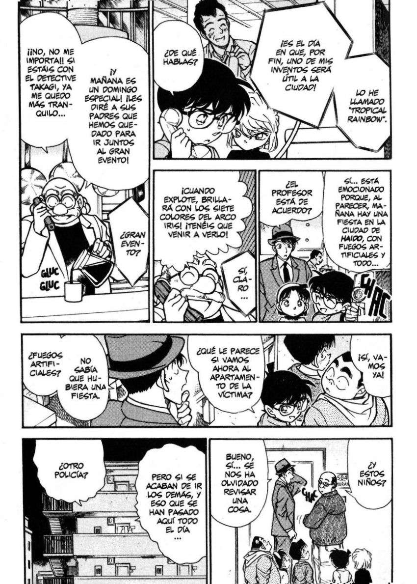 Detective Conan Capitulo 232: En la escena del crimen página 8