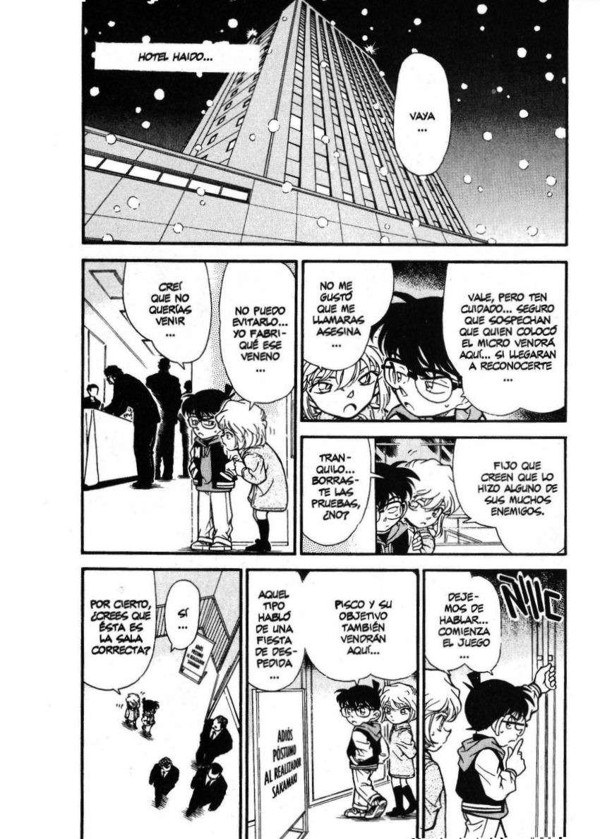 Detective Conan Capitulo 239: El negro velatorio página 5