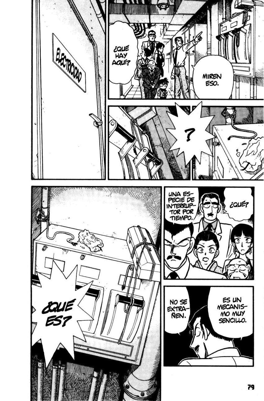 Detective Conan Capitulo 24: El asesino en la oscuridad página 5