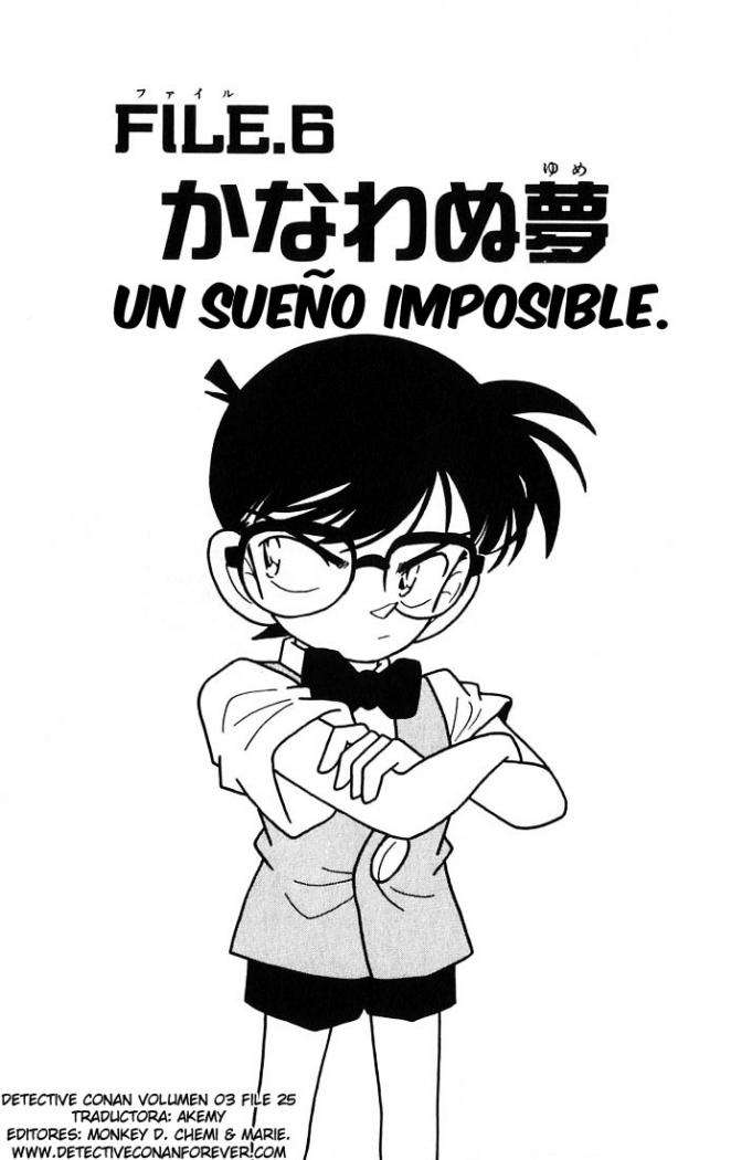 Detective Conan Capitulo 25: Un sueño imposible página 2