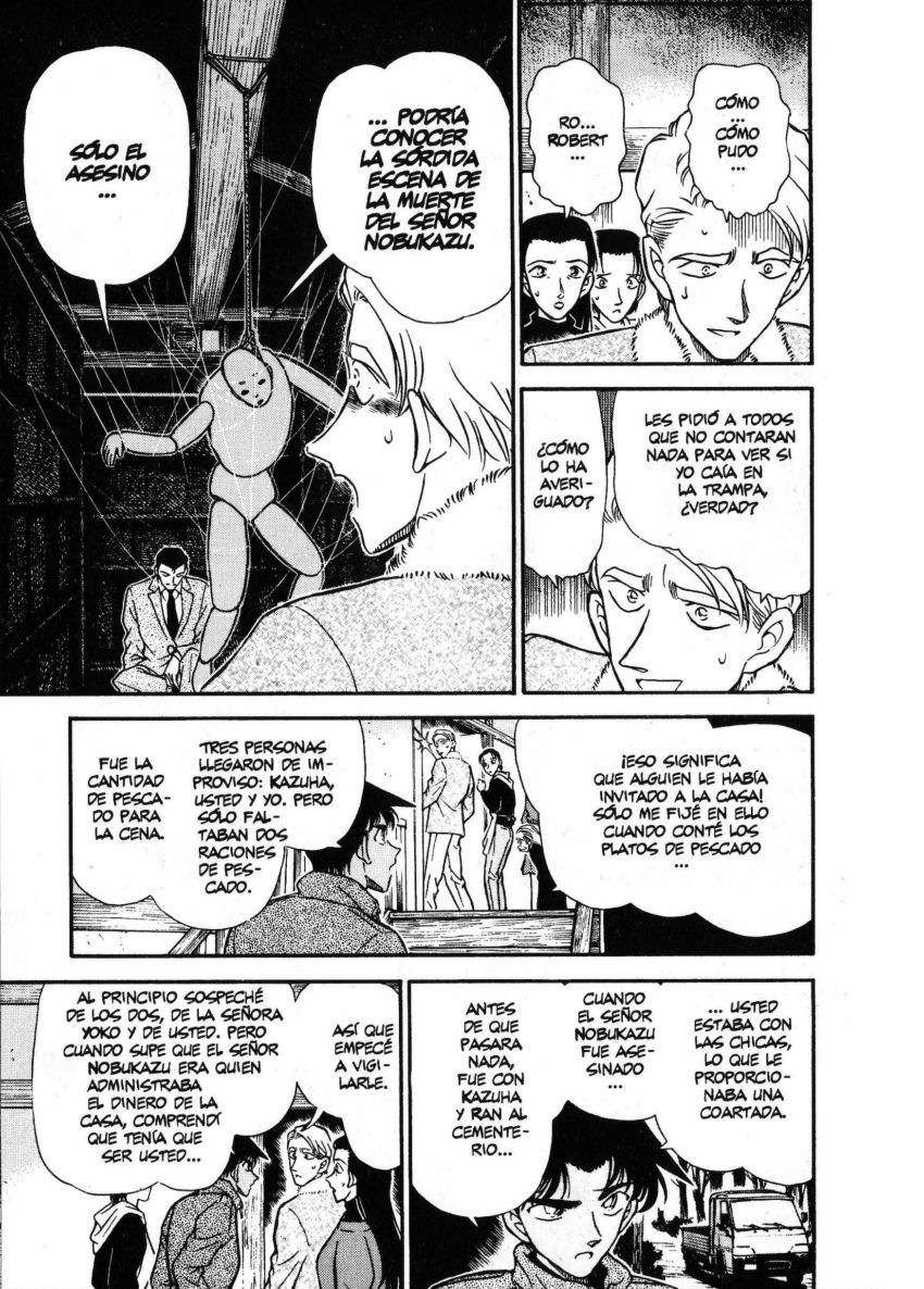 Detective Conan Capitulo 250: Sin poder hablar página 14