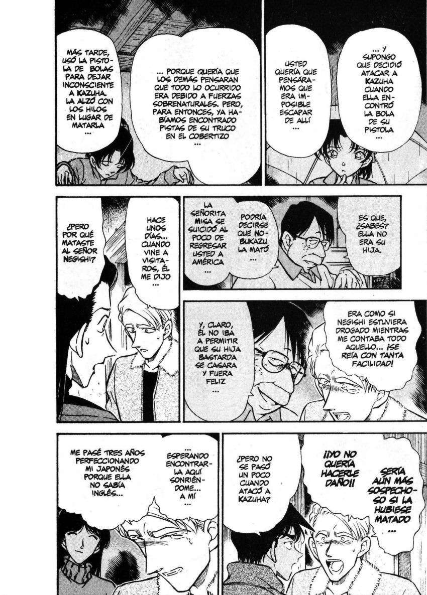 Detective Conan Capitulo 250: Sin poder hablar página 15