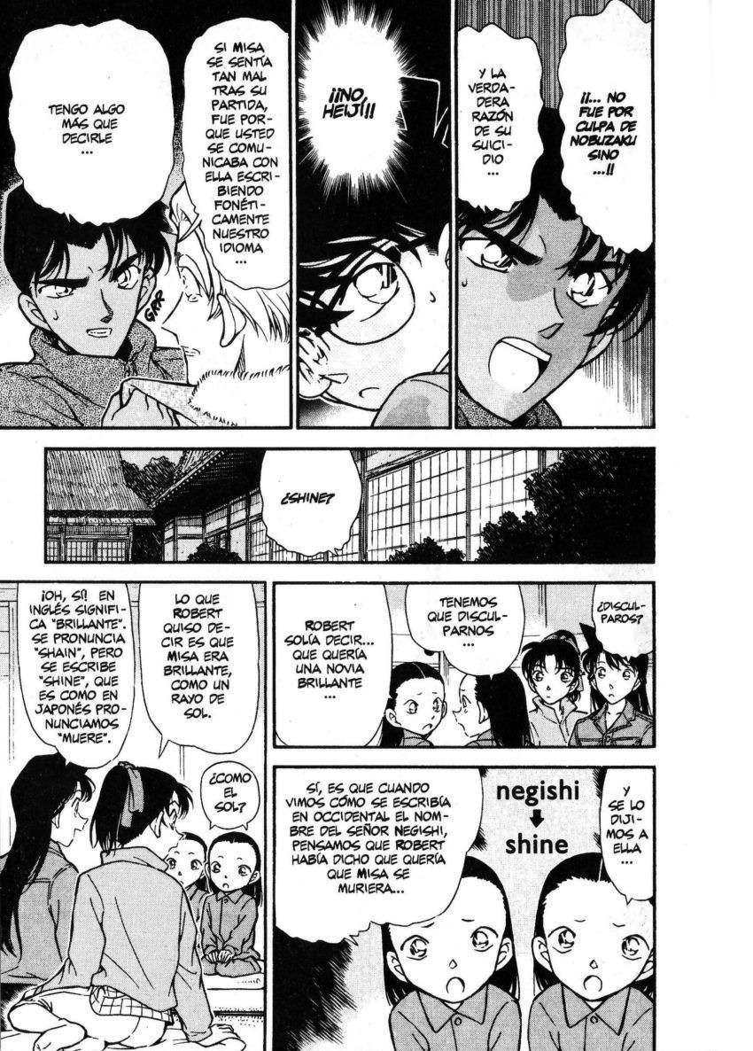 Detective Conan Capitulo 250: Sin poder hablar página 16