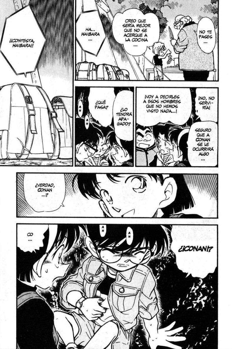 Detective Conan Capitulo 251: Un equipo de detectives heridos página 18