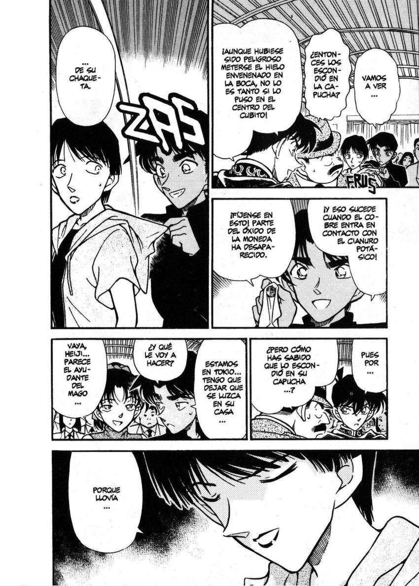 Detective Conan Capitulo 257: Resurrección bajo amenaza de muerte página 11