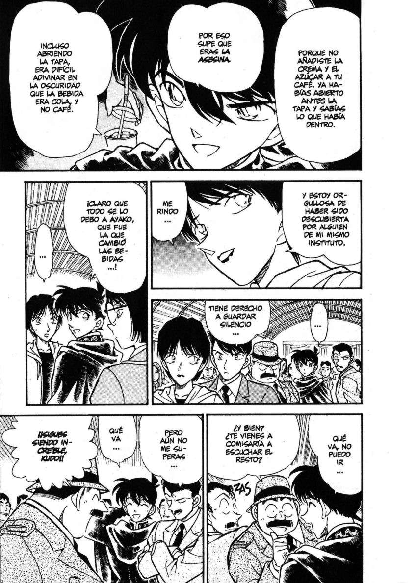 Detective Conan Capitulo 257: Resurrección bajo amenaza de muerte página 14