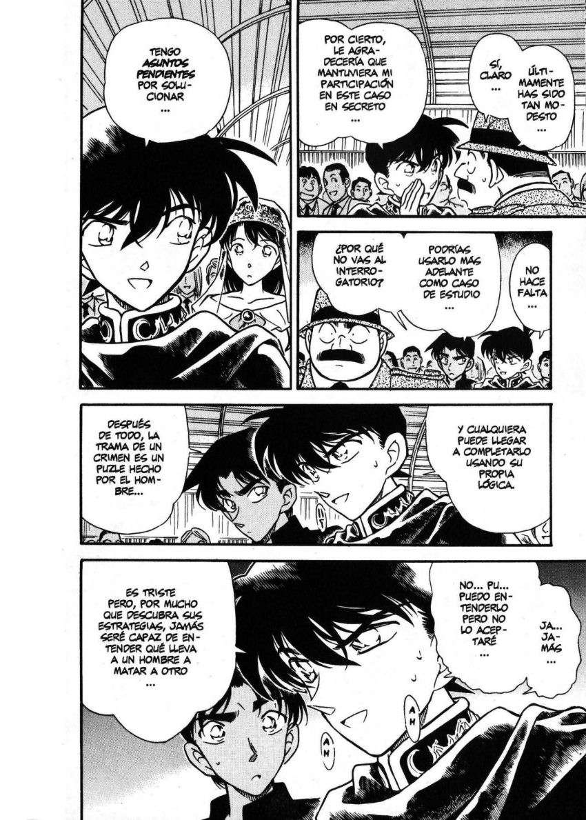 Detective Conan Capitulo 257: Resurrección bajo amenaza de muerte página 15
