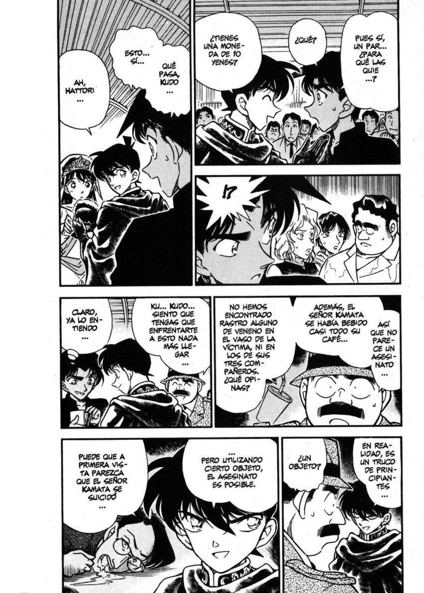 Detective Conan Capitulo 257: Resurrección bajo amenaza de muerte página 5
