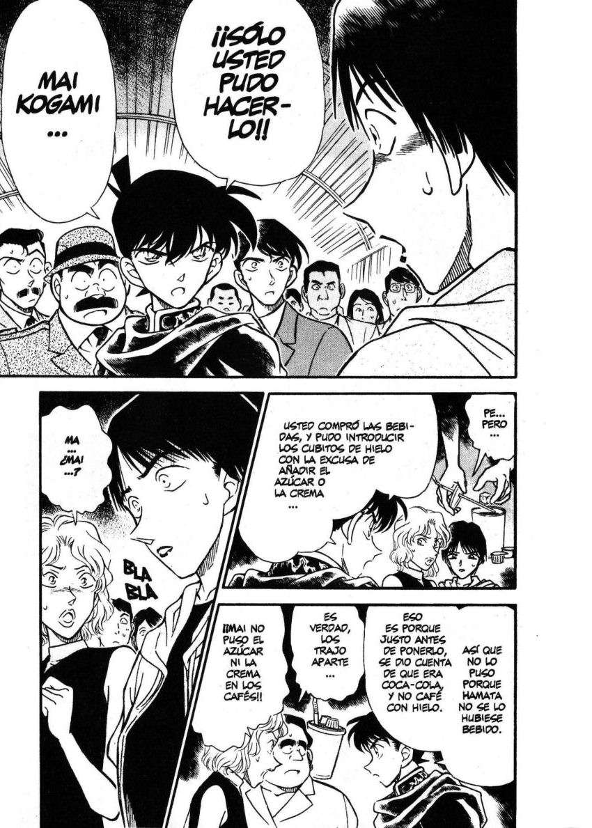 Detective Conan Capitulo 257: Resurrección bajo amenaza de muerte página 8