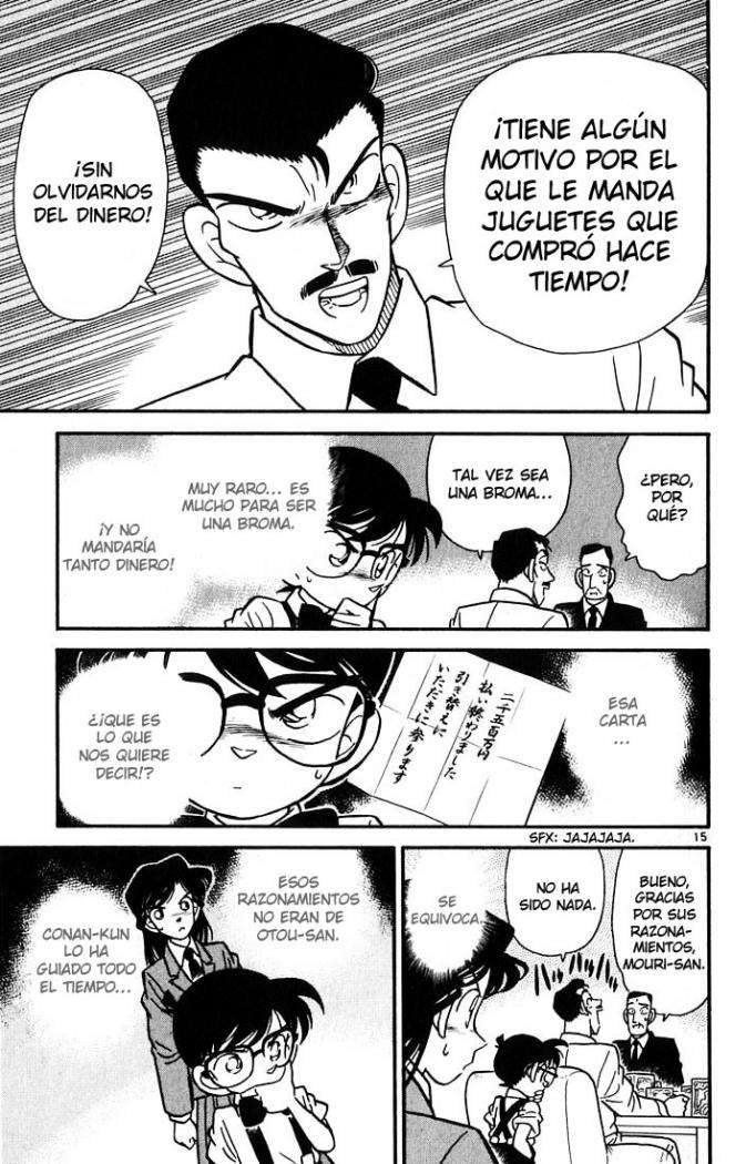 Detective Conan Capitulo 26: Extraños regalos página 16