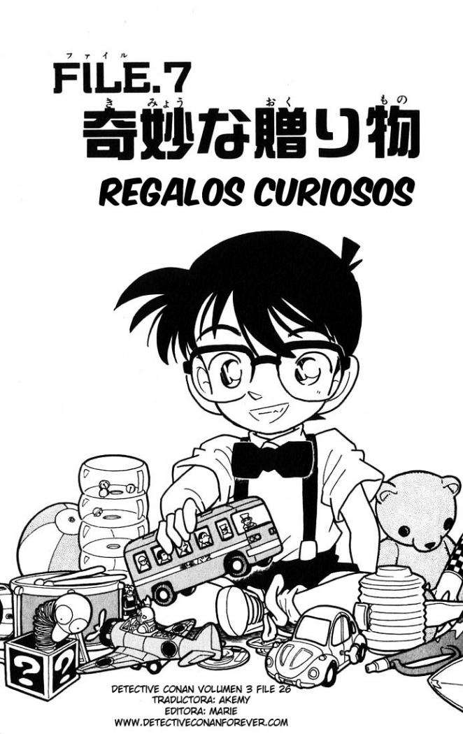 Detective Conan Capitulo 26: Extraños regalos página 2