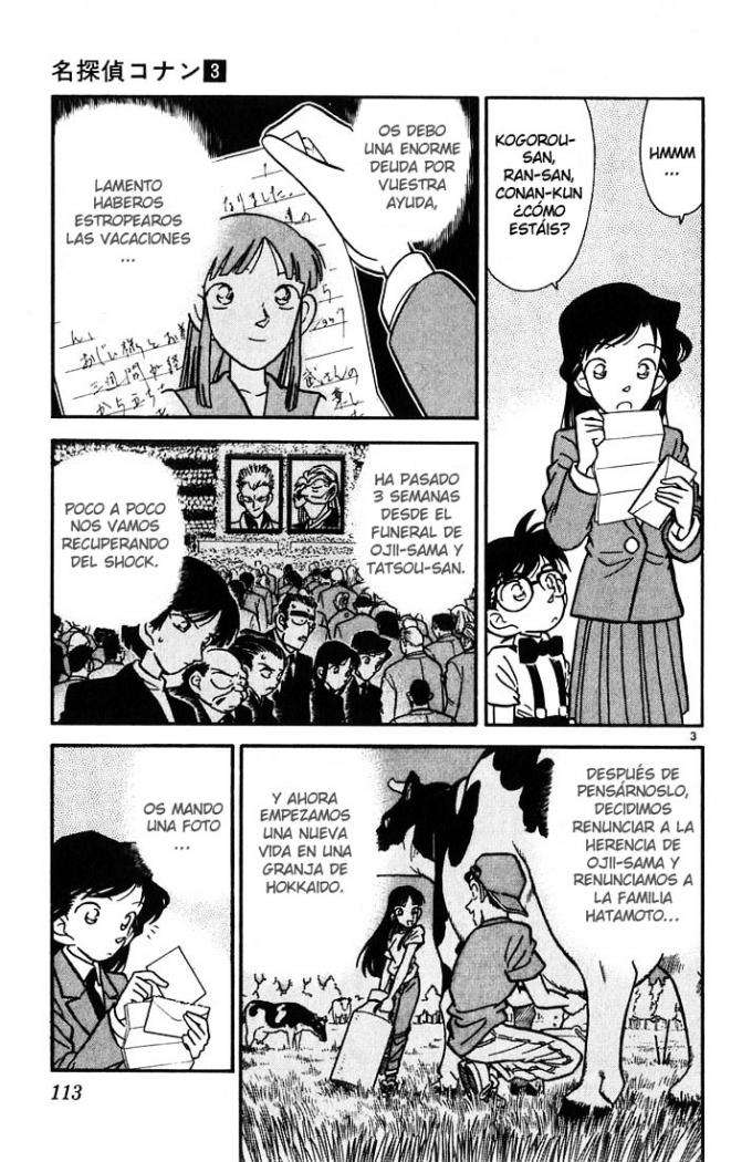 Detective Conan Capitulo 26: Extraños regalos página 4
