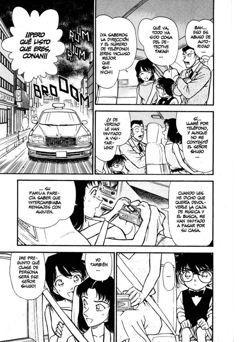 Detective Conan Capitulo 261: ¿¡Una sensibilidad vibrante!? página 10